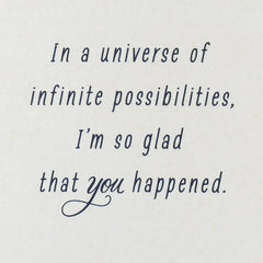 So Glad You Happened Birthday Card