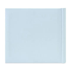Gather Happy Memories Gold on Light Blue Linen Photo Album