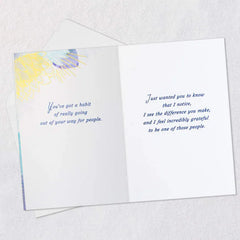 Reflecting Kindness Thank-You Card