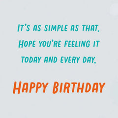It's as Simple as That Birthday Card for Dad
