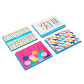 Colorful Celebration Assorted Blank Notes in Designed Box, Pack of 24