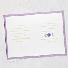 Life Changes, Love Stays Anniversary Card for Wife From Husband