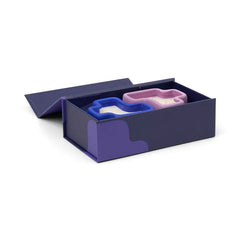 Paddywax Wisteria and Ember Resin Puzzle Piece Jar Candles, Set of 2