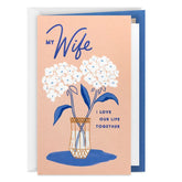 I'm So Lucky Anniversary Card for Wife