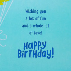 Wishing You Love and Fun Pop-Up Birthday Card for Uncle