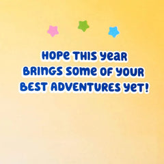 Bluey Maximum Fun Birthday Card for Kids