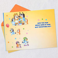 Bluey Maximum Fun Birthday Card for Kids