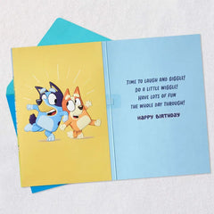 Bluey It's Your Day Musical Birthday Card for Kids