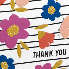 Bright Poppies Blank Thank You Notes, Pack of 10