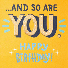 Kind of a Big Deal Birthday Card