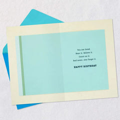 You Are Loved Birthday Card for Grandson