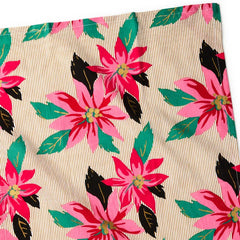 Lacey Chabert Collection Vibrant Poinsettias Tea Towel, 18x26
