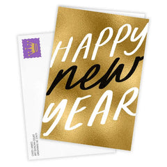 Bold and Bright Custom New Year Card