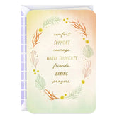 Comfort, Support and Caring Prayers Encouragement Card