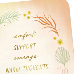 Comfort, Support and Caring Prayers Encouragement Card