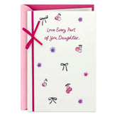 We Love Every Part of Your Story Birthday Card for Daughter