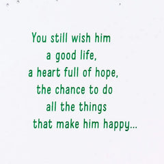 You'll Always Be Loved Christmas Card for Grandson