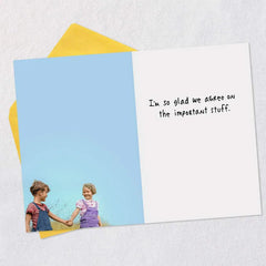 So Glad We Agree Funny Anniversary Card