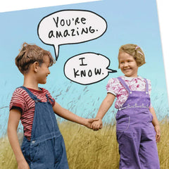 So Glad We Agree Funny Anniversary Card