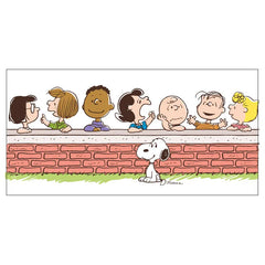 Peanuts® Gang at Brick Wall Collectible Drinking Glass, 13.5 oz.