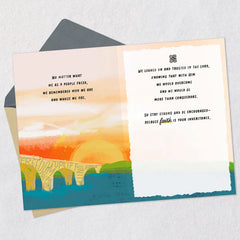 Faith Carries Us Through Religious Thinking of You Card