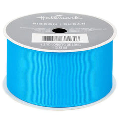 1.5" Bright Blue Grosgrain Ribbon, 12.9'