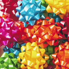 Assorted Bright Colors 36-Pack Gift Bows
