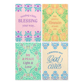 Bright Patterns Assorted Religious Encouragement Cards, Box of 12
