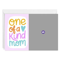For a One of a Kind Mom Custom Love Card