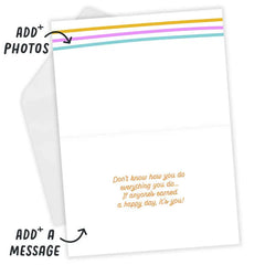 For a One of a Kind Mom Custom Love Card