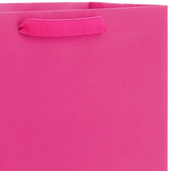 10.4" Hot Pink Large Square Gift Bag