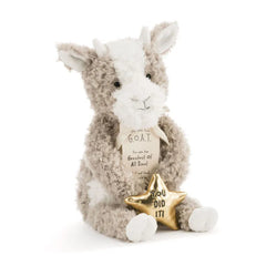 Demdaco G.O.A.T. Goat Stuffed Animal, 9"