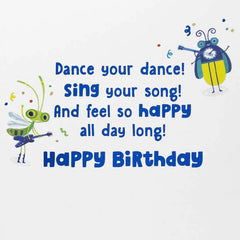 Happy All Day Long Birthday Card for Kids