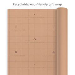 Bulk Kraft Paper and White 2-Pack Wrapping Paper, 160 sq. ft. total