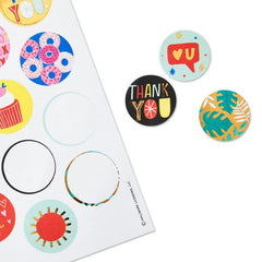 Decorate and Send Colorful Sticker Book