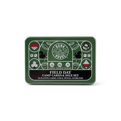 Bunk House Field Day Camp Cards and Dice Set