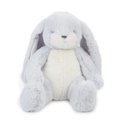 Bunnies by the Bay Little Nibble Gray Bunny Stuffed Animal, 12"