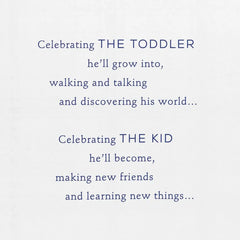 Celebrating Your New Little Man New Baby Boy Card
