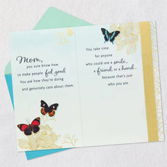 You Go Above and Beyond Birthday Card for Mom