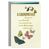 Her Love Will Always Be With You Sympathy Card for Loss of Grandmother
