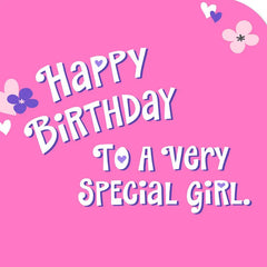 Wonderfully Unique You Birthday Card for Girls