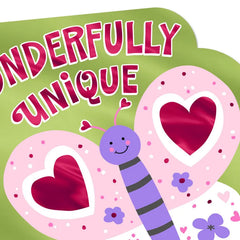 Wonderfully Unique You Birthday Card for Girls