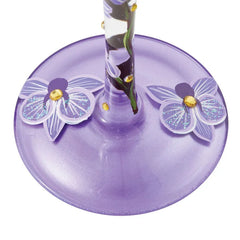 Lolita Butterfly Jubilee Handpainted Wine Glass, 15 oz.