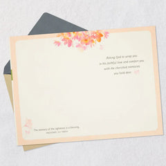 Memories Are Gifts Religious Sympathy Card