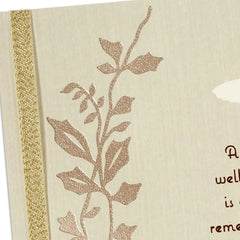 Remembered With Love Sympathy Card