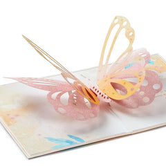 Special Wish to Someone Who Brings Happiness 3D Pop-Up Card for Her