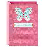 Blessing of a Wonderful Daughter Birthday Card