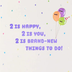All the Fun 2nd Birthday Card