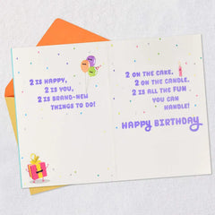 All the Fun 2nd Birthday Card