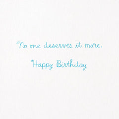 You Deserve All the Sweets Birthday Card